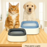 Bebedero Estable para Perros y Gatos – 1L Antiderrames