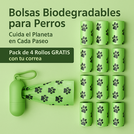 Bolsas BIODEGRADABLES para Perros