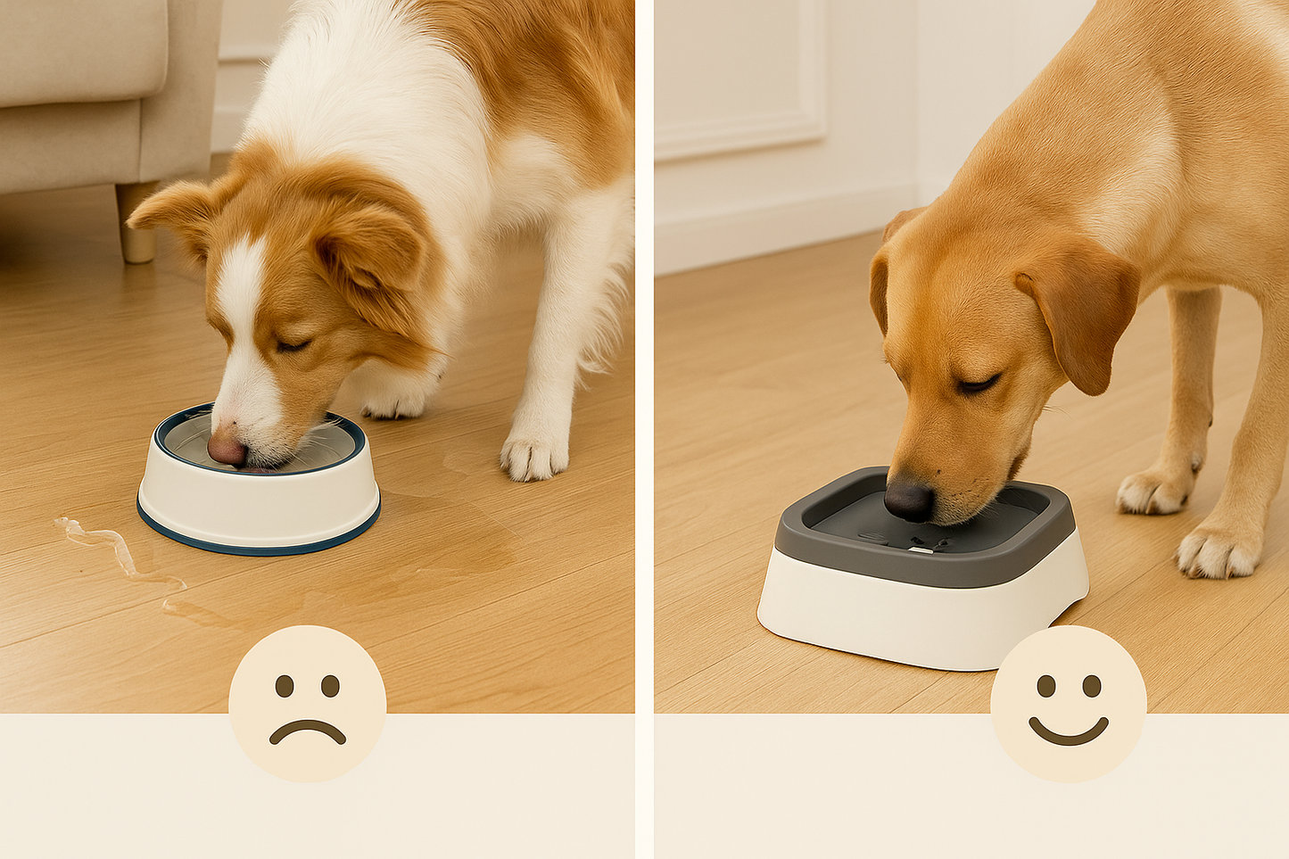 Bebedero Estable para Perros y Gatos – 1L Antiderrames