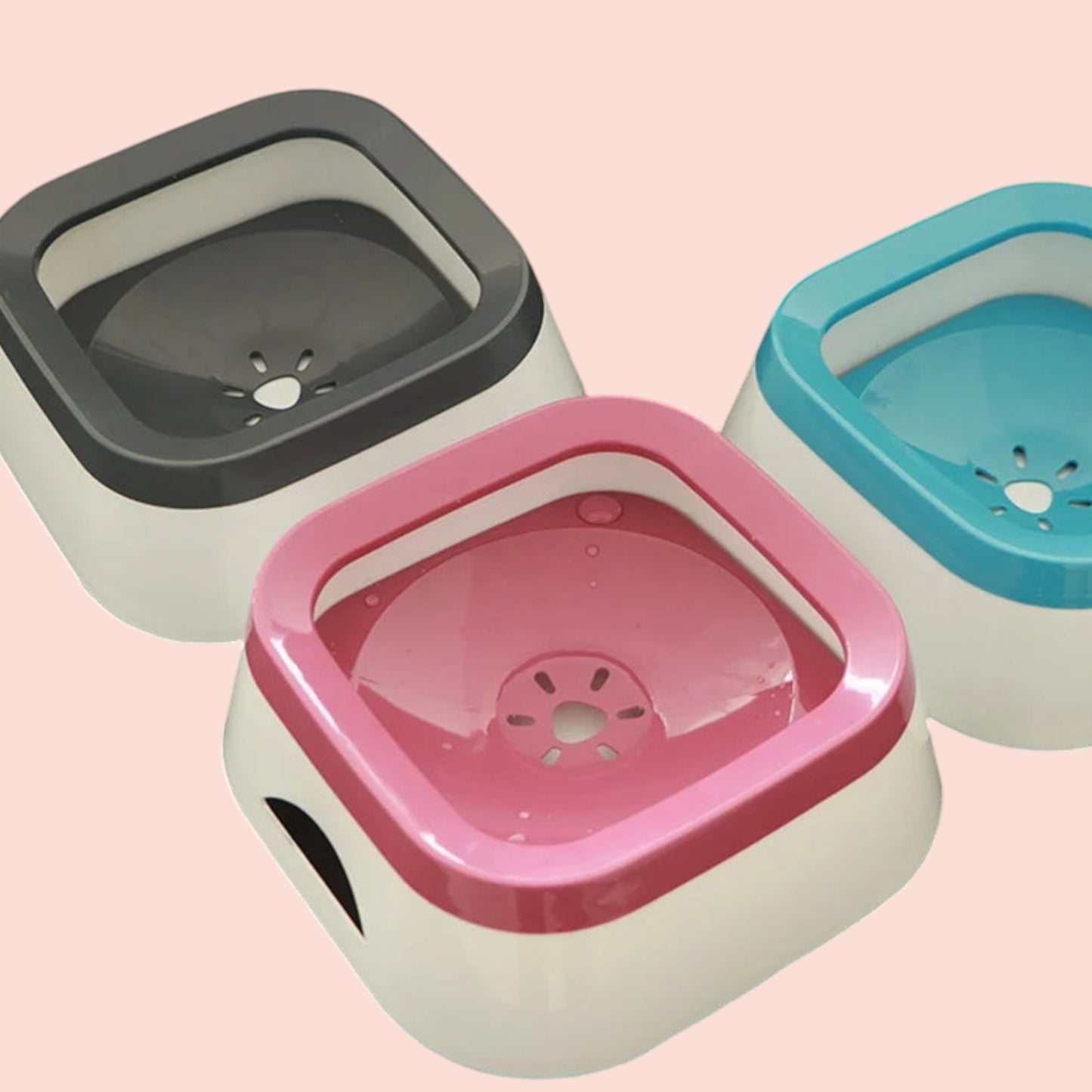 Bebedero Estable para Perros y Gatos – 1L Antiderrames